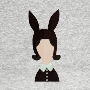 Belcher Art: Black Bunny Hat T-Shirt